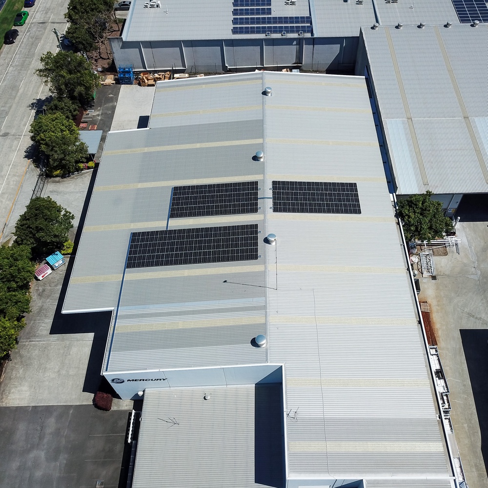 Gold Coast City Marina & Mercury Marine Commercial Solar Installation