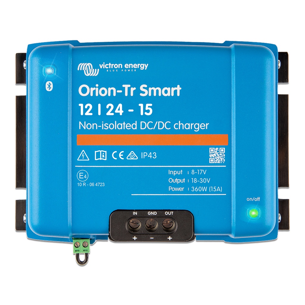 Victron Orion-Tr Smart 12/24-15A Non-isolated DC-DC ch.