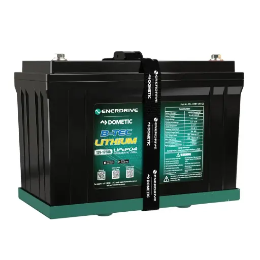 [EPL-125BT-12V] Enerdrive B-TEC 12V 125Ah LiFePO4 Battery