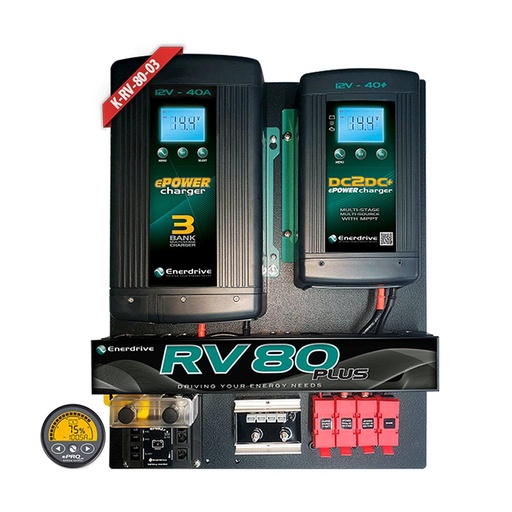 [K-RV-80-03] Enerdrive Rv80 Plus Board Inc Lbc40