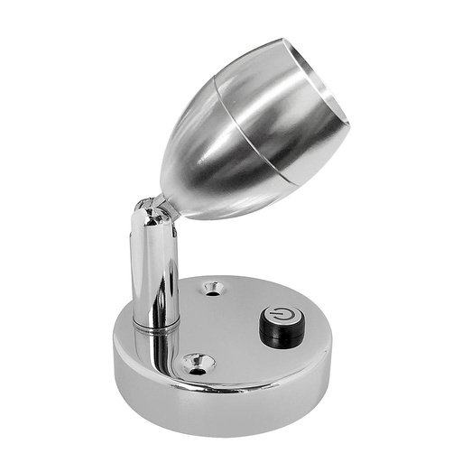 [0012174C] Dream Lighting 12V Cool White & Blue LED Swivel Chart Reading Light