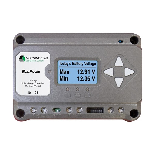 [SR-EC10M] Morningstar EcoPulse PWM 10Amp with Meter