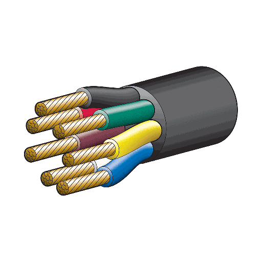 [CT7184] Tycab 1.84mm² 7 Core Trailer Cable