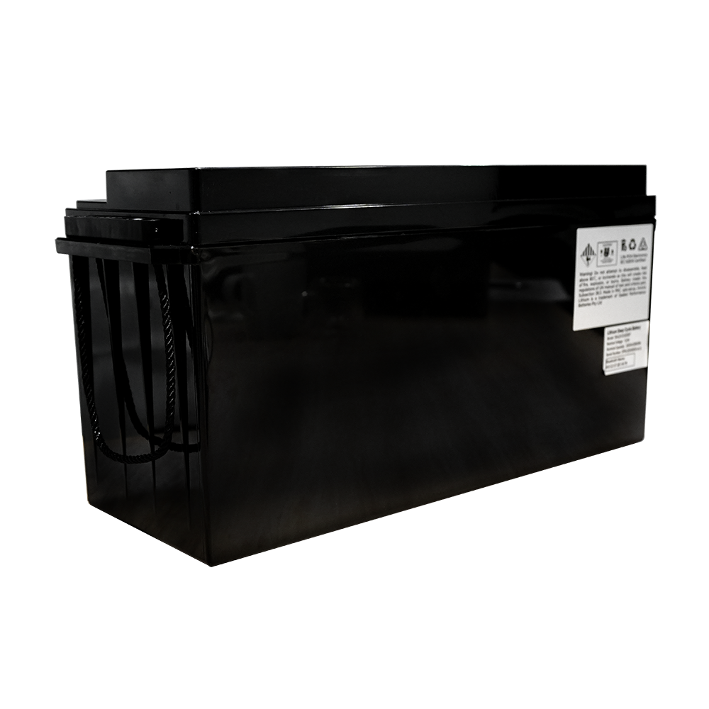 Invicta Black 12V 200Ah LiFePO4 Battery (Bluetooth)