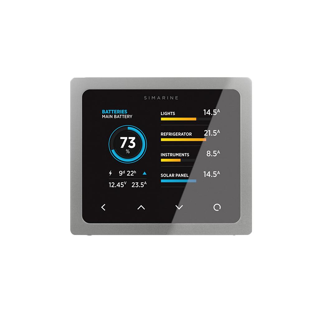 Simarine Pico Panel Mount Silver