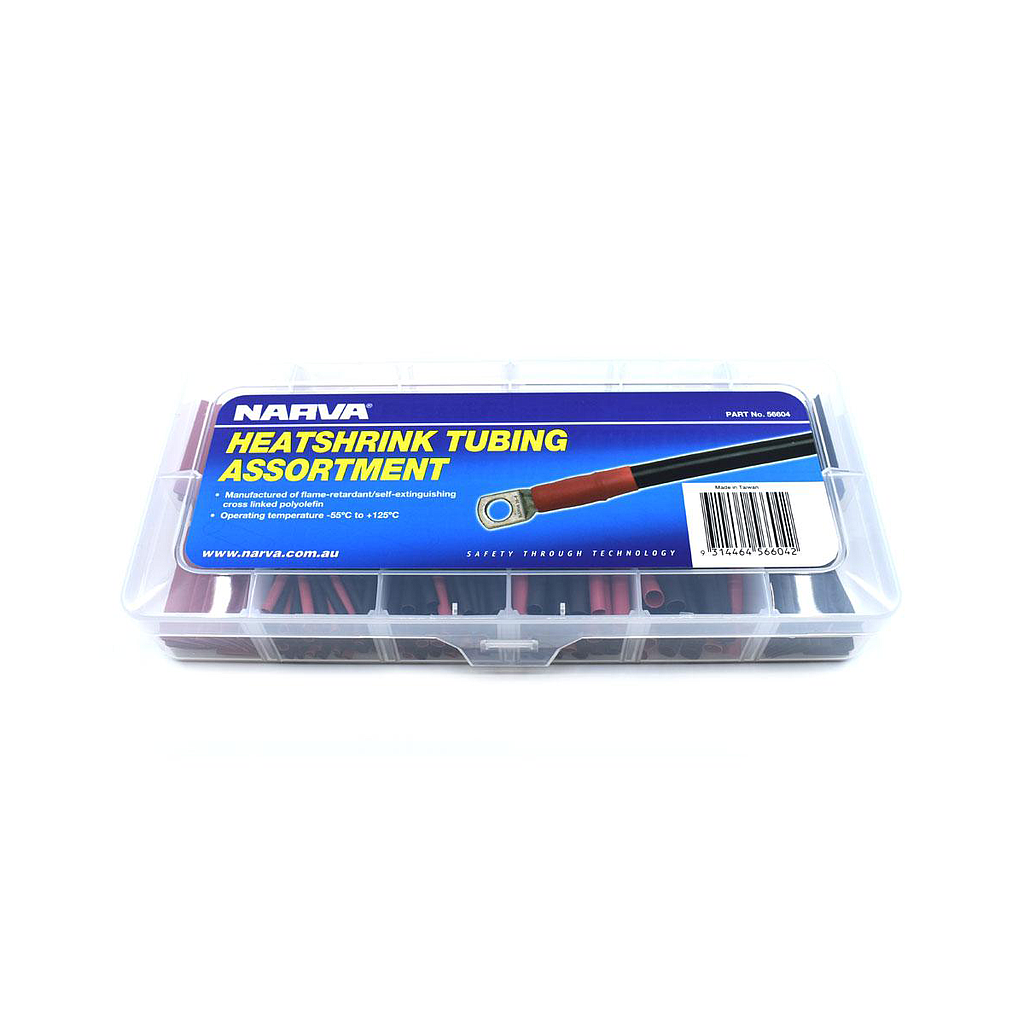 Narva Heatshrink Assortment Kit 216 Piece