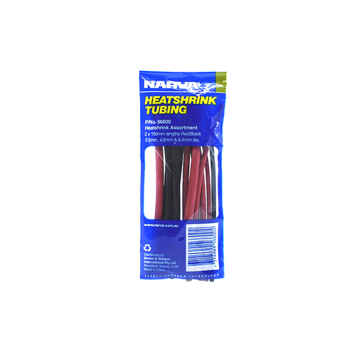 [56600] Narva Heatshrink Assortment Pack 3.2mm-6.4mm
