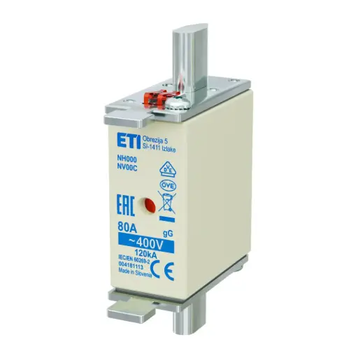 [INVFH0080ASWE] ETI NH000 80A Fuse
