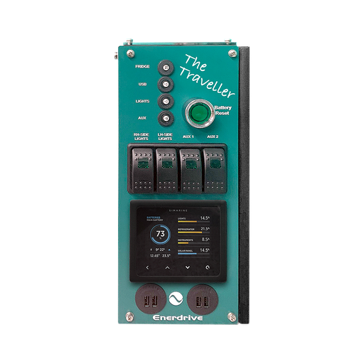 [K-TRAVELLER-02] Enerdrive Traveller System 40AC 40DC with Simarine PICO