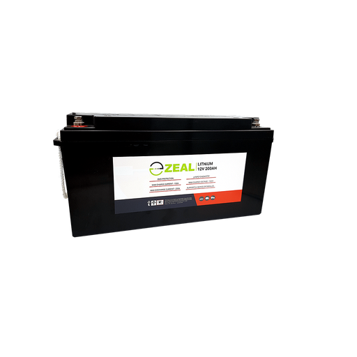 [SLZ12V200S] Zeal 12V 200Ah LiFePO4 Battery