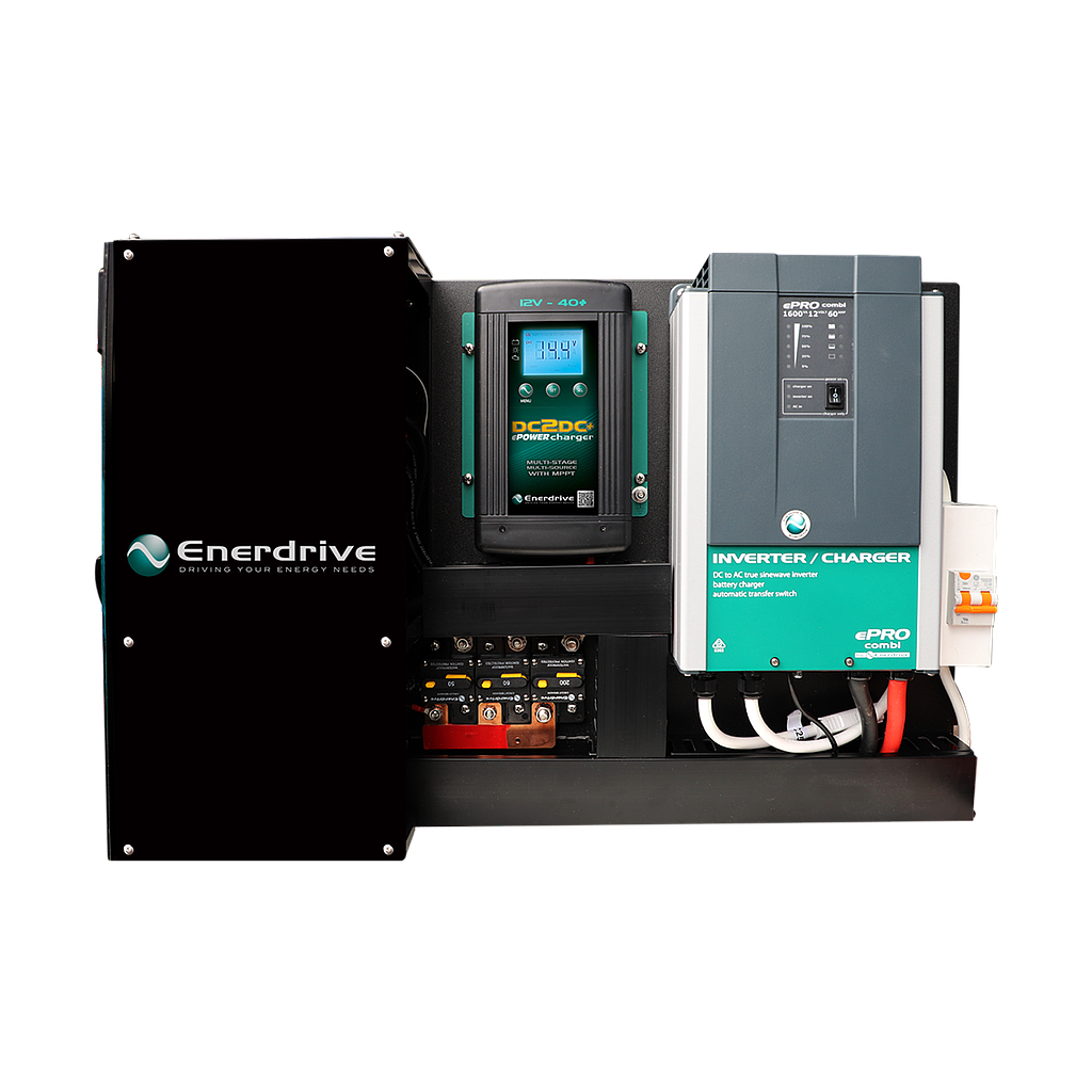 [K-WANDERER] Enerdrive Wanderer Power System 40DC EPC1600 with Simarine SCQ50
