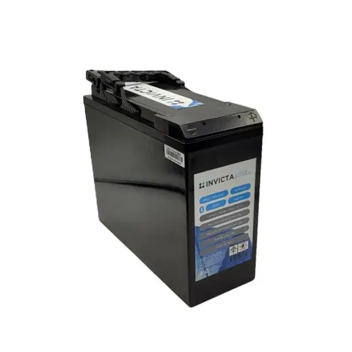 [SNLFT24V25BT] Invicta Lithium 24V 25Ah LiFePO4 Slim Battery (Bluetooth)
