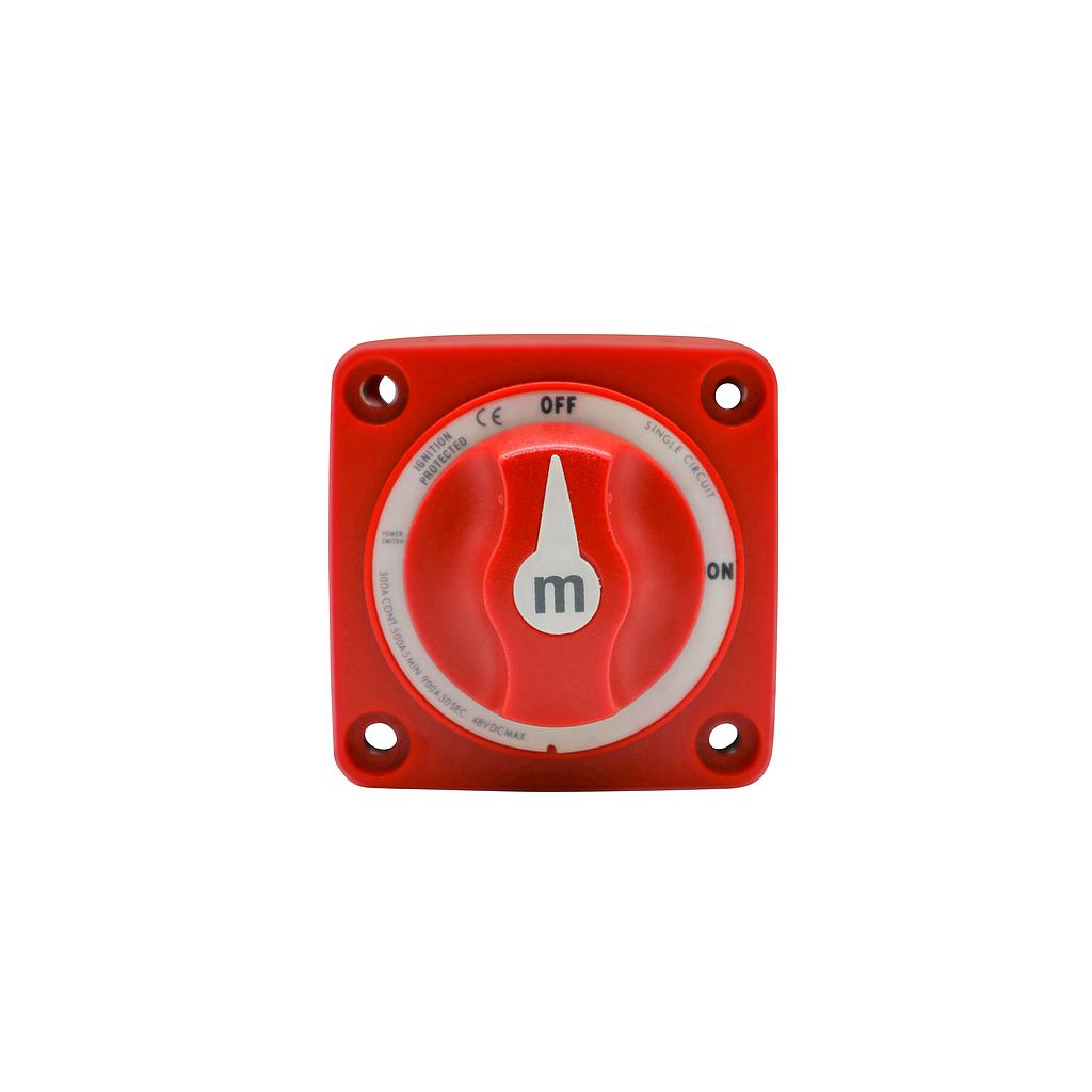 [AS483001R] Alvolta Single Circuit On-Off 300A Mini Battery Switch