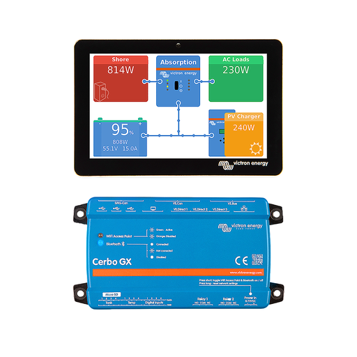 [CERBO+GXTOUCH70] Victron Cerbo GX MK2 + GX Touch 70 Bundle