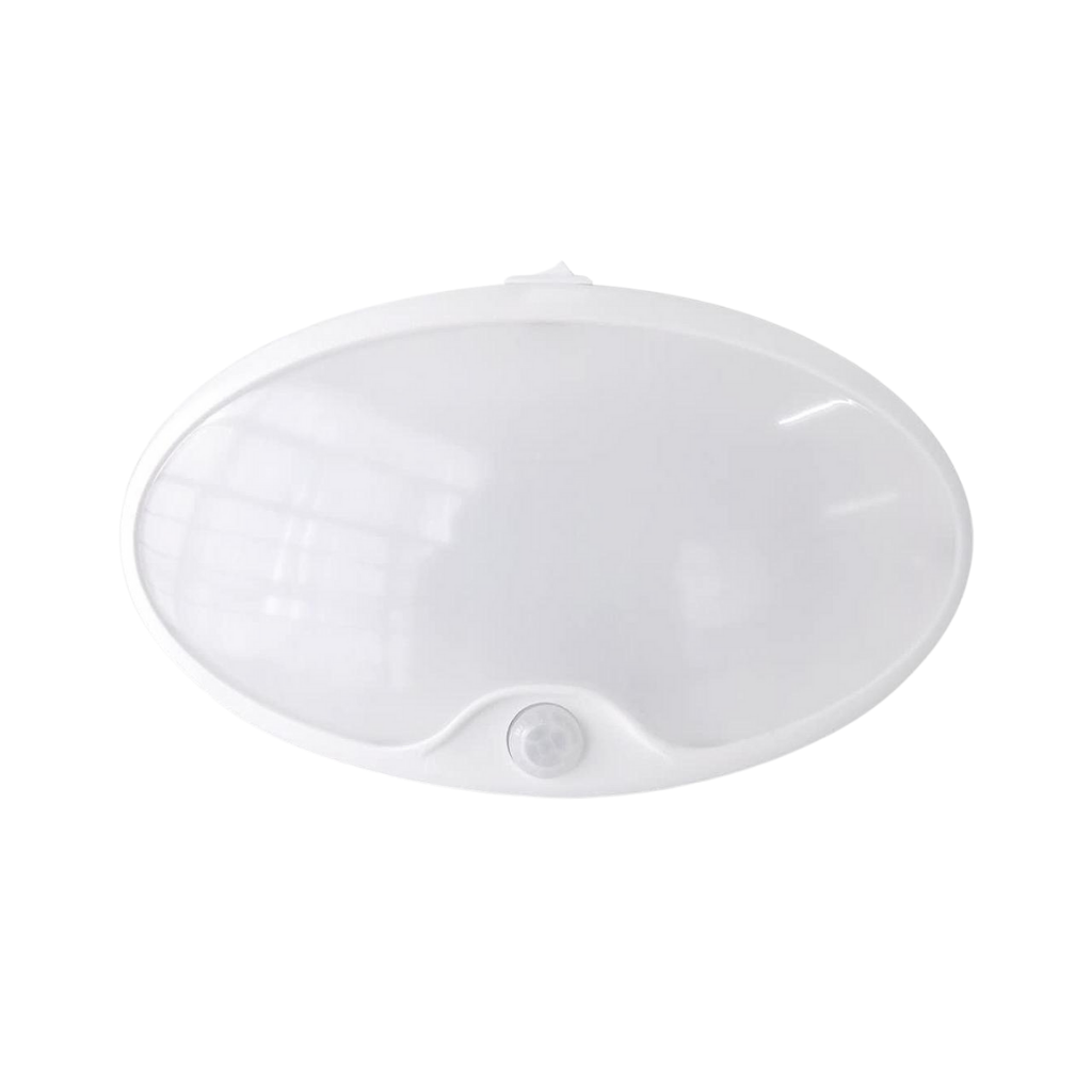 Dream Lighting 12V Cool White LED RV Interior Double Pancake Light With Sensor