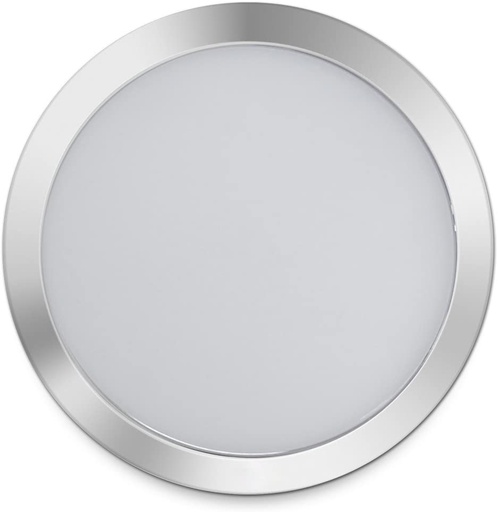 [0016903C] Dream Lighting 12V Cool White LED Slim Opal Panel Light 127mm Chrome