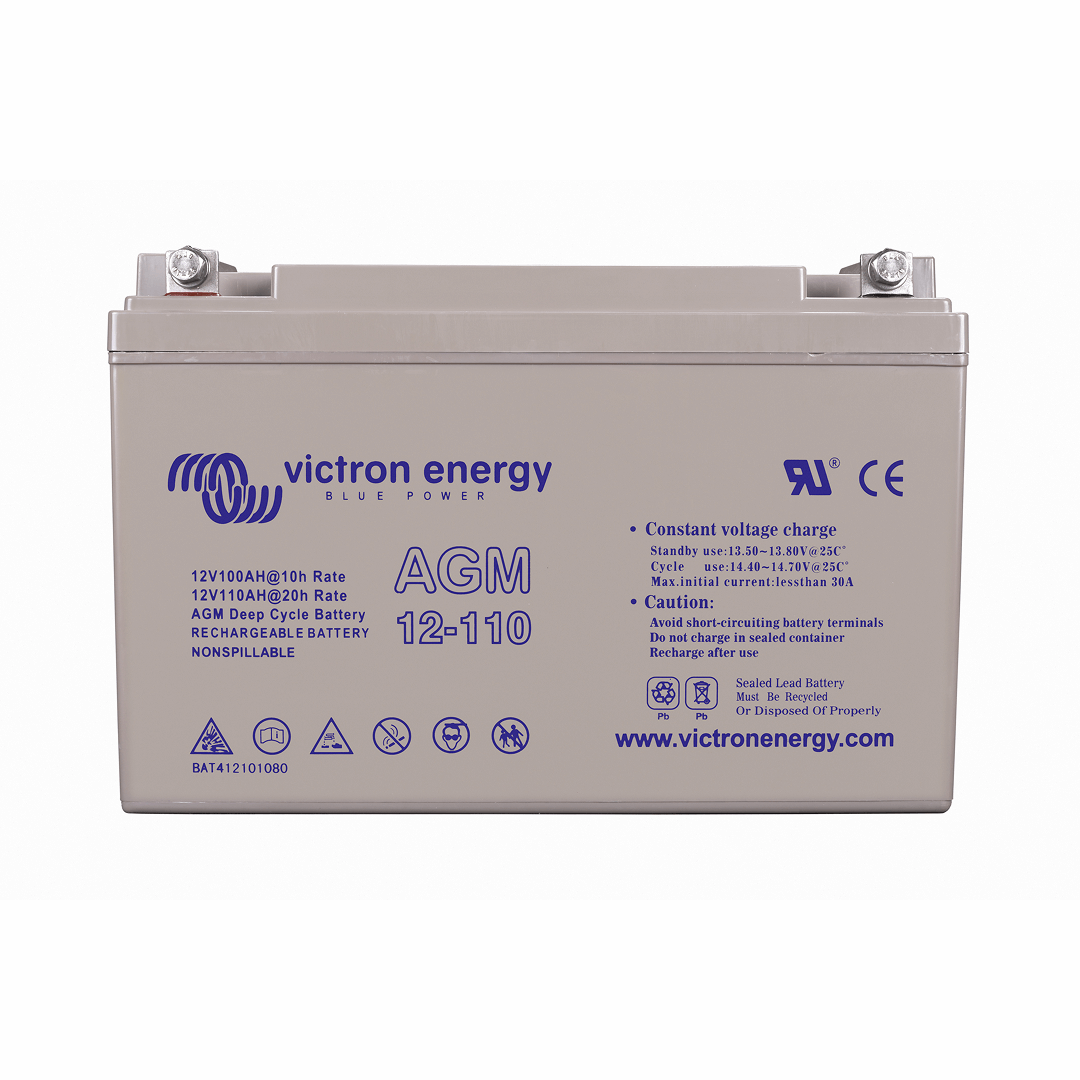 Victron 12V/110Ah AGM Deep Cycle Batt. (M8)