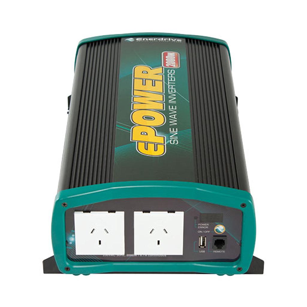 Enerdrive ePOWER 12V 2000W PSW Inverter