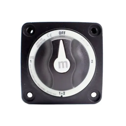 [AS323004B] Alvolta 4 Position 300A Mini Battery Switch (Black)