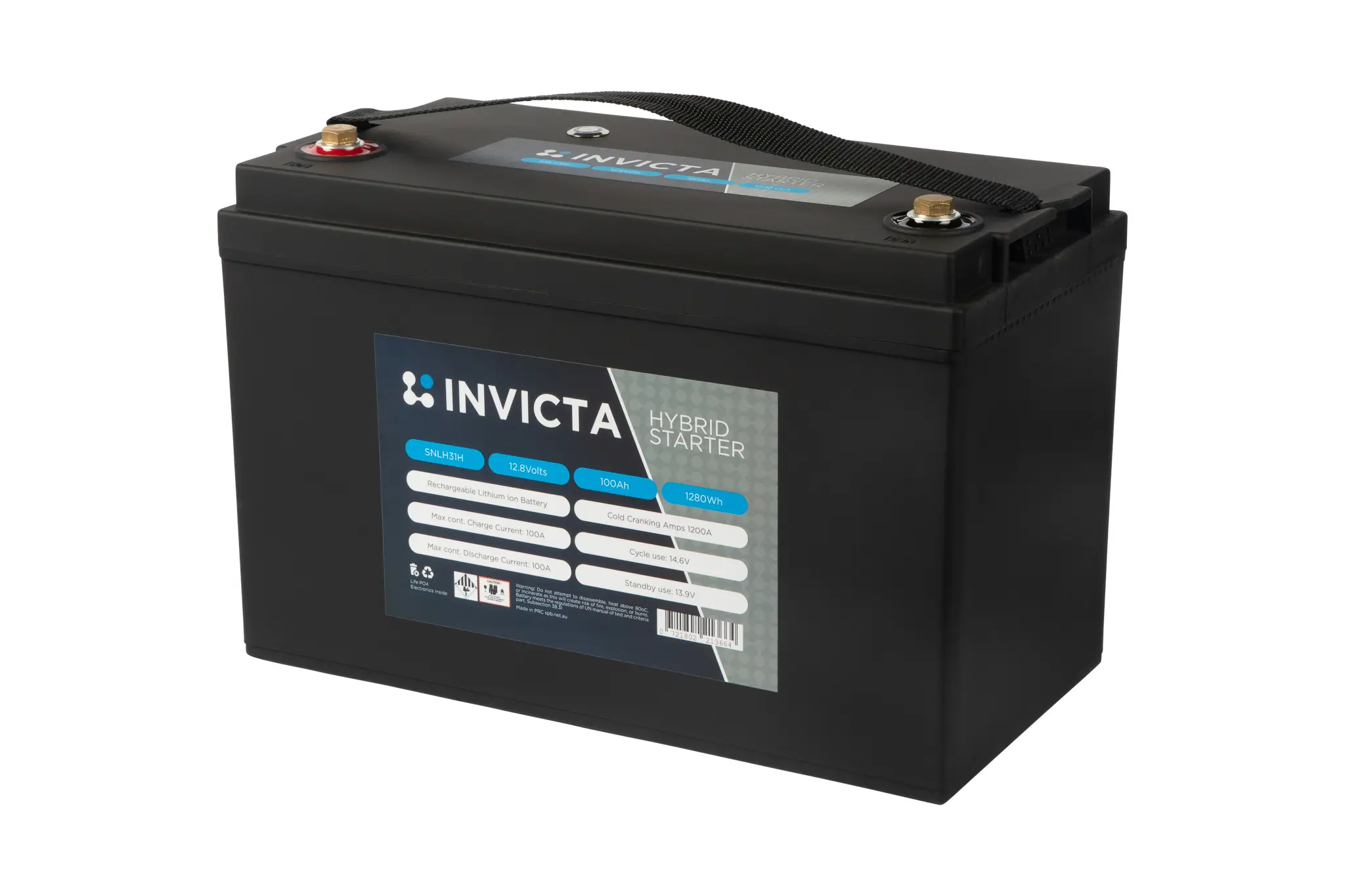 Invicta Hybrid Starter 1200 CCA 100A