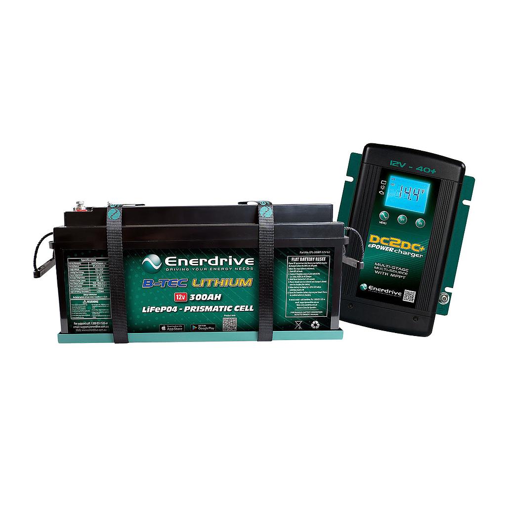 Enerdrive 300A B-TEC Bundle Inc DC40+