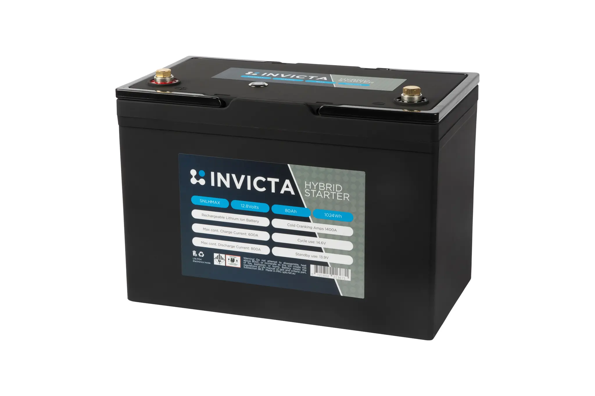 Invicta Hybrid Starter 1400 CCA 80A