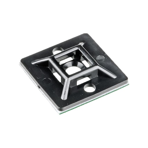 [AMB19B/100] Alvolta Adhesive Cable Tie Mounts 19mm (100 Pack)