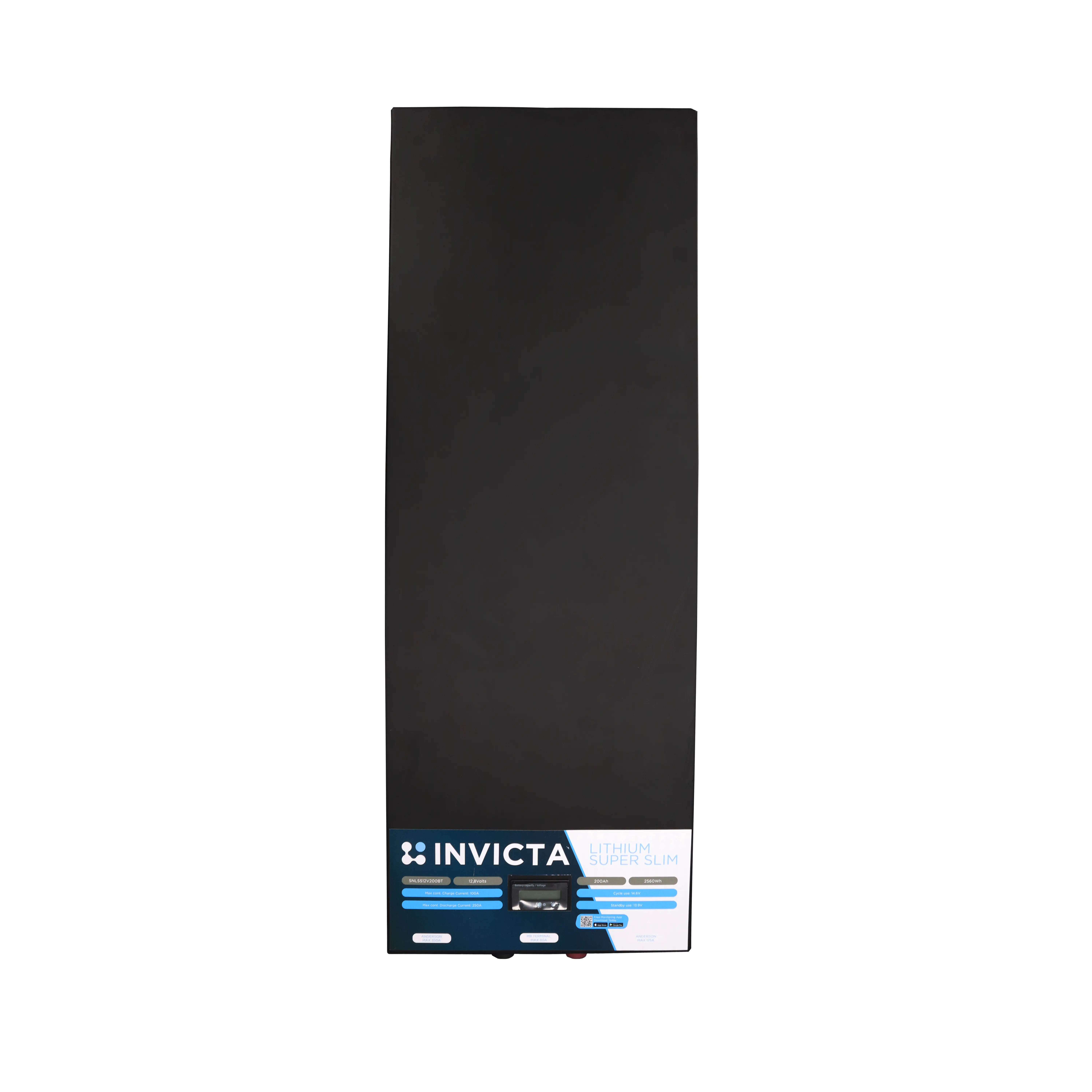 Invicta 200Ah SuperSlim Lithium Battery (Bluetooth)