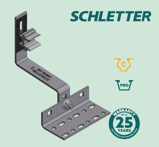[108000-100] Schletter Roof Hook Standard Proline