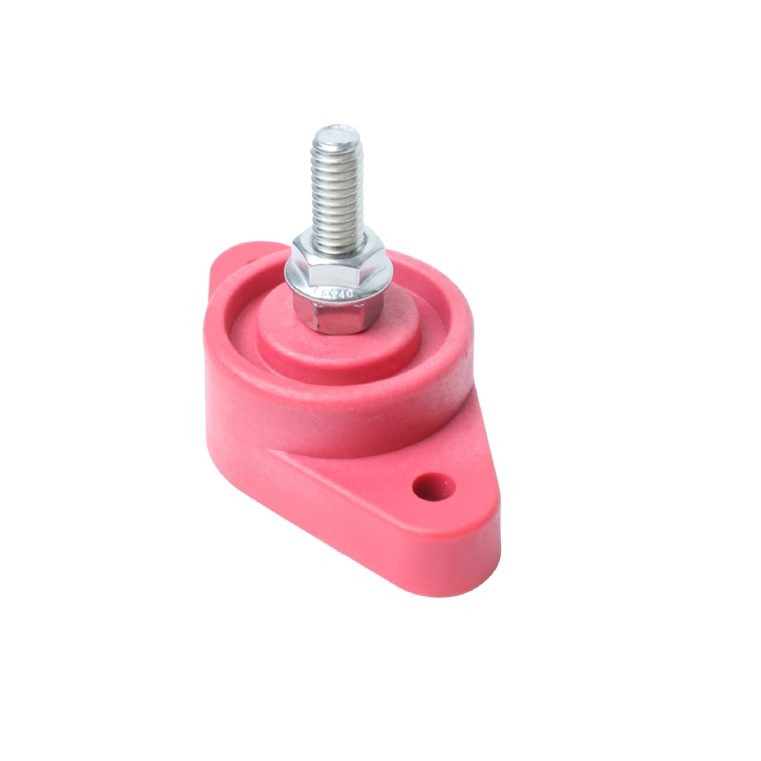 Alvolta M8 Insulated Terminal Stud Red with Cover