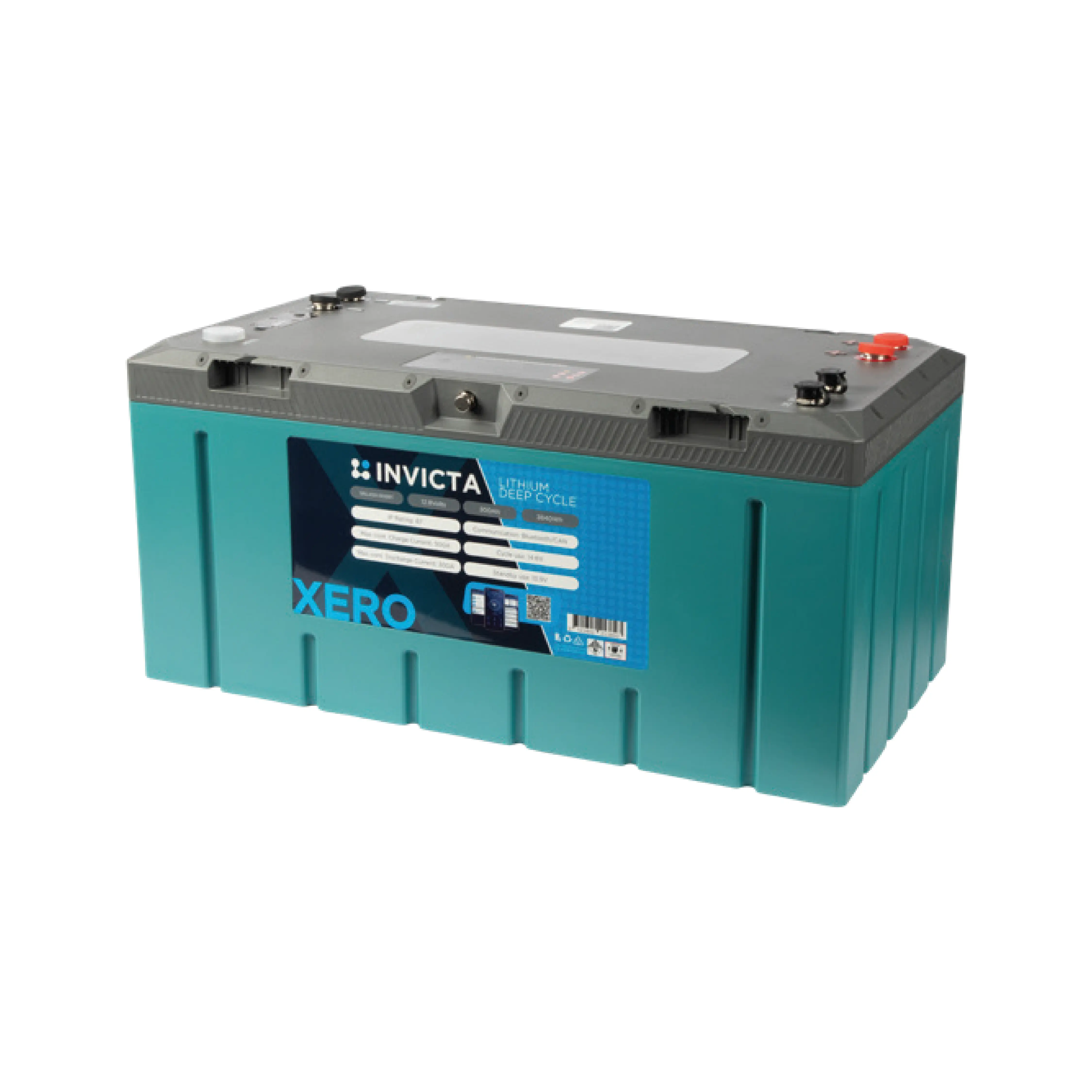 Invicta Xero 12V 300Ah LiFePO4 Battery (Bluetooth)