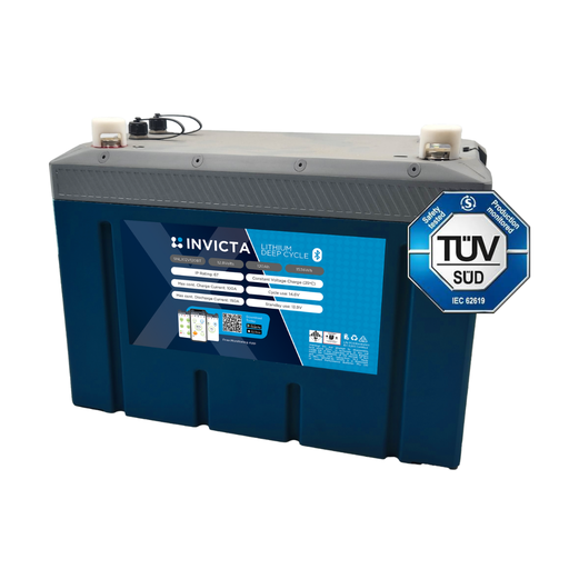 [SNLX12V300BT] Invicta Xero 12V 300Ah Lifepo4 Battery (Bluetooth)