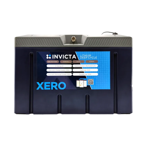 [SNLX12V100BT] Invicta Xero 12V 100Ah LiFePO4 Battery (Bluetooth)