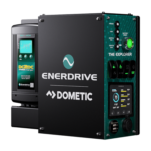 [K-EXPLORER-03-R] Enerdrive Explorer System RIGHT 40DC inc. Simarine SCQ50