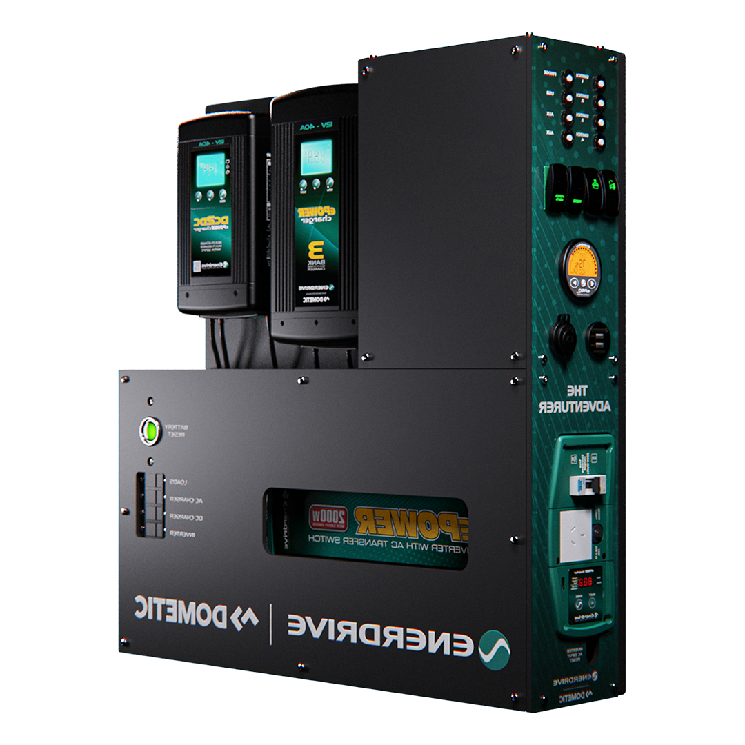 Enerdrive Adventurer System RIGHT 40AC, 40DC, 2000X inc. ePRO+