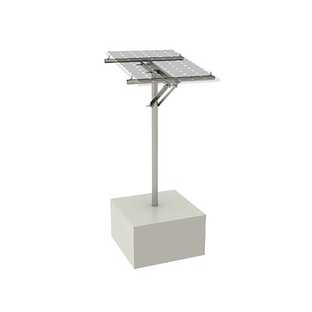 Clenergy Post Mount Kit 1 Module