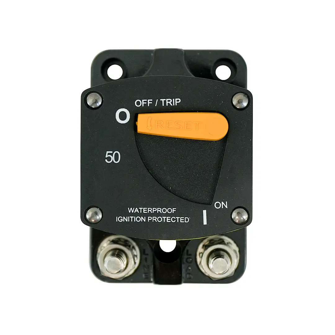Alvolta 50A Heavy Duty Manual Reset Circuit Breaker