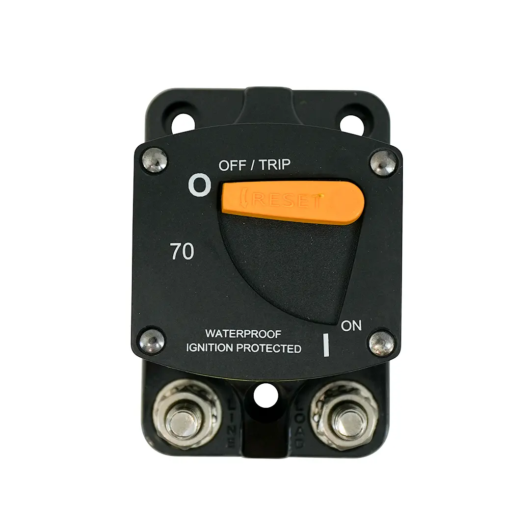 Alvolta 70A Heavy Duty Manual Reset Circuit Breaker