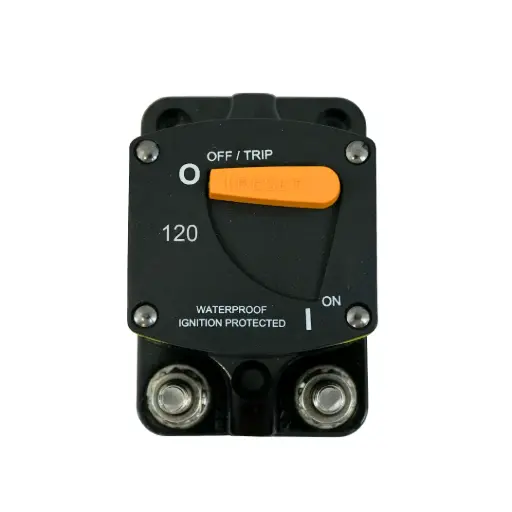 [ALV-187F120] Alvolta 120A Heavy Duty Manual Reset Circuit Breaker