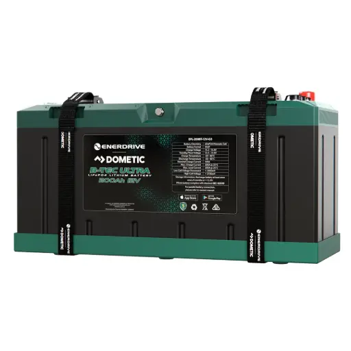 [EPL-200BT-12V-G3] Enerdrive B-tec Ultra 200A 12V Lifepo4 Battery Gen3 IP67