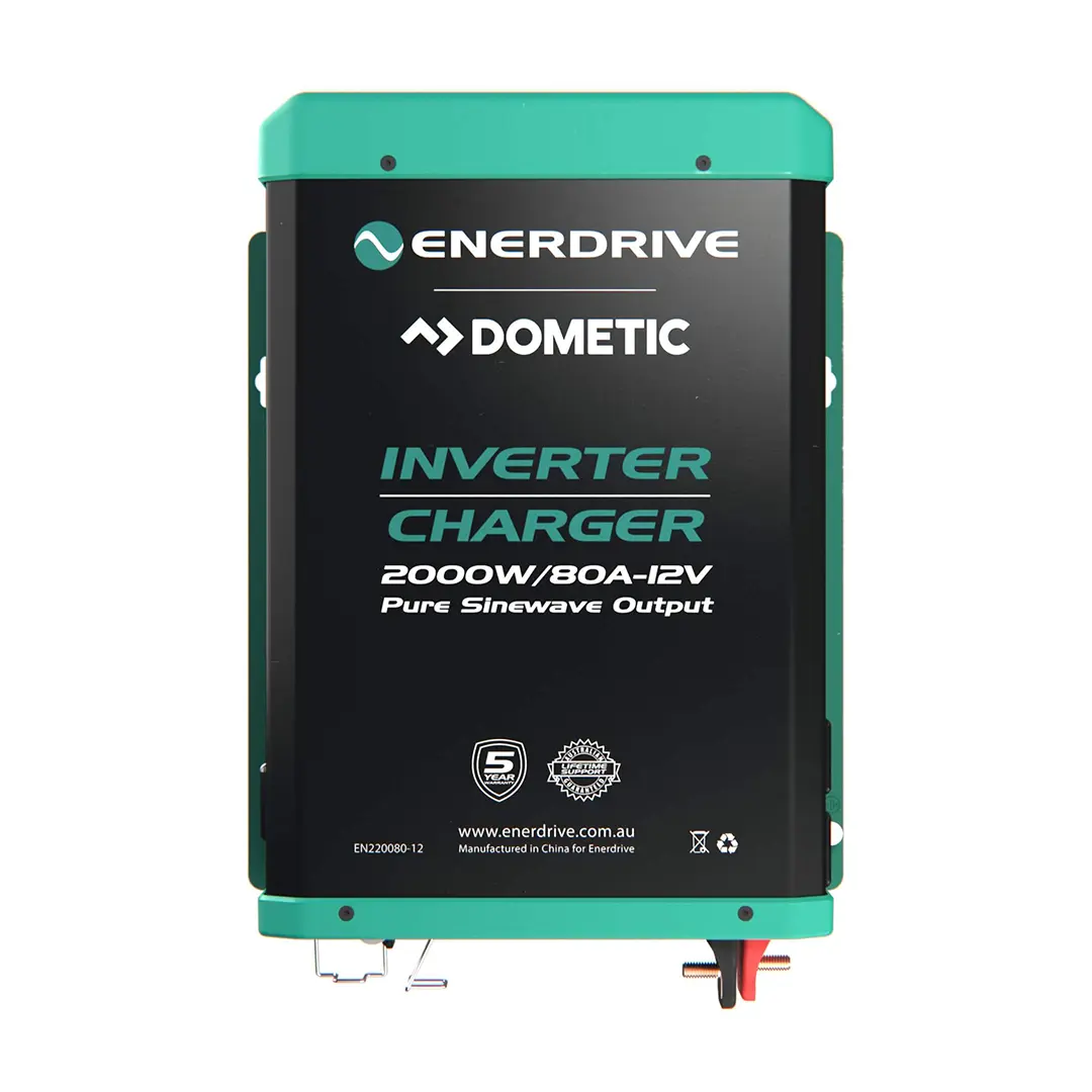 Enerdrive 2000W/80A-12V Inverter/Charger (Combi) 