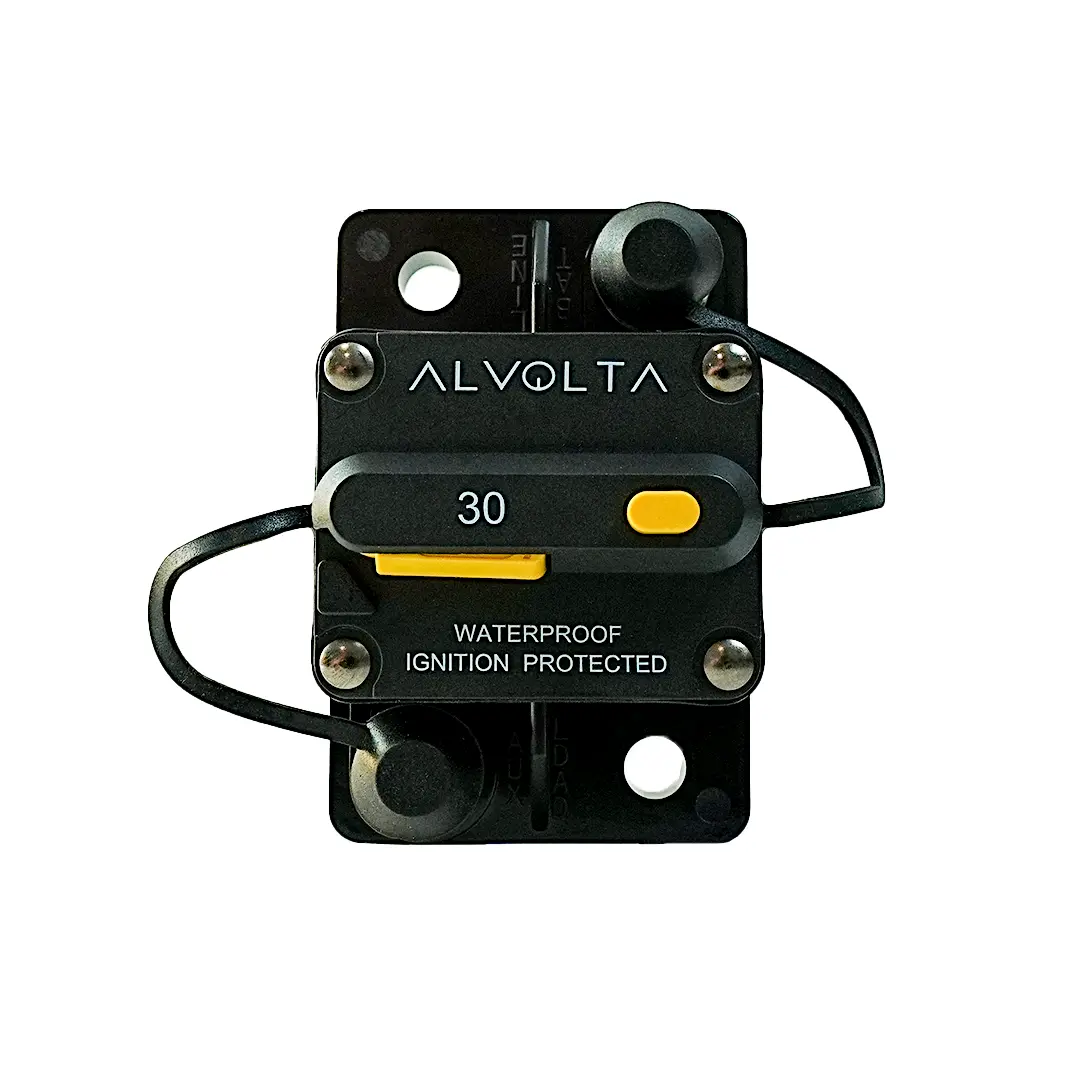 Alvolta 30A Surface Manual Reset Circuit Breaker 