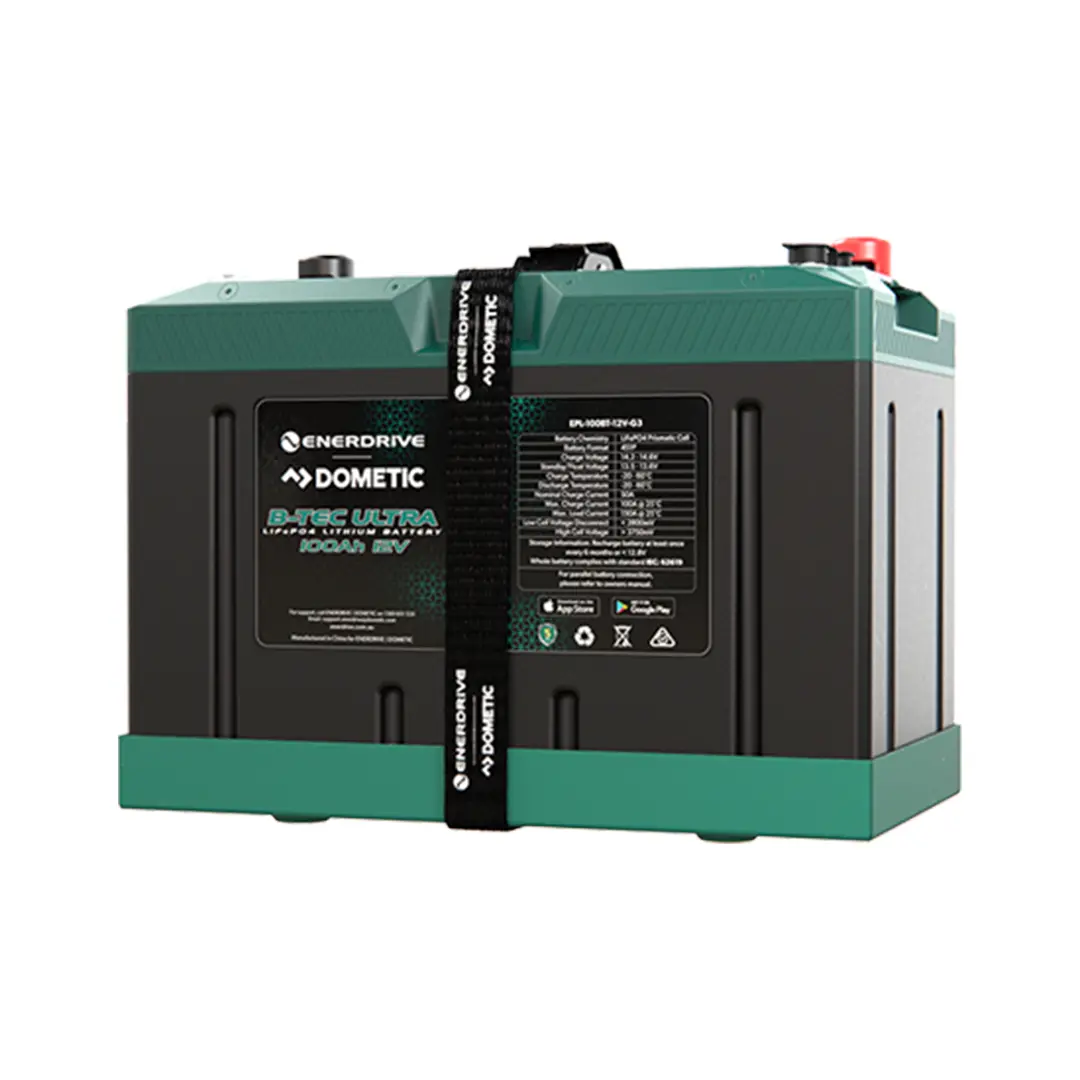 Enerdrive B-TEC Ultra 12V 100Ah LiFePO4 Battery (Gen3)