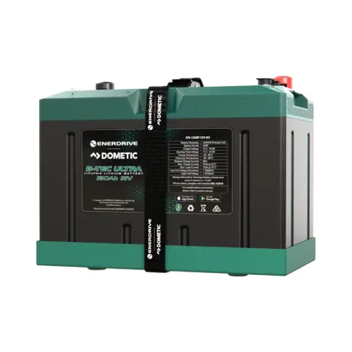 [EPL-120BT-12V-G3] Enerdrive B-TEC Ultra 12V 120Ah LiFePO4 Battery (Gen3)