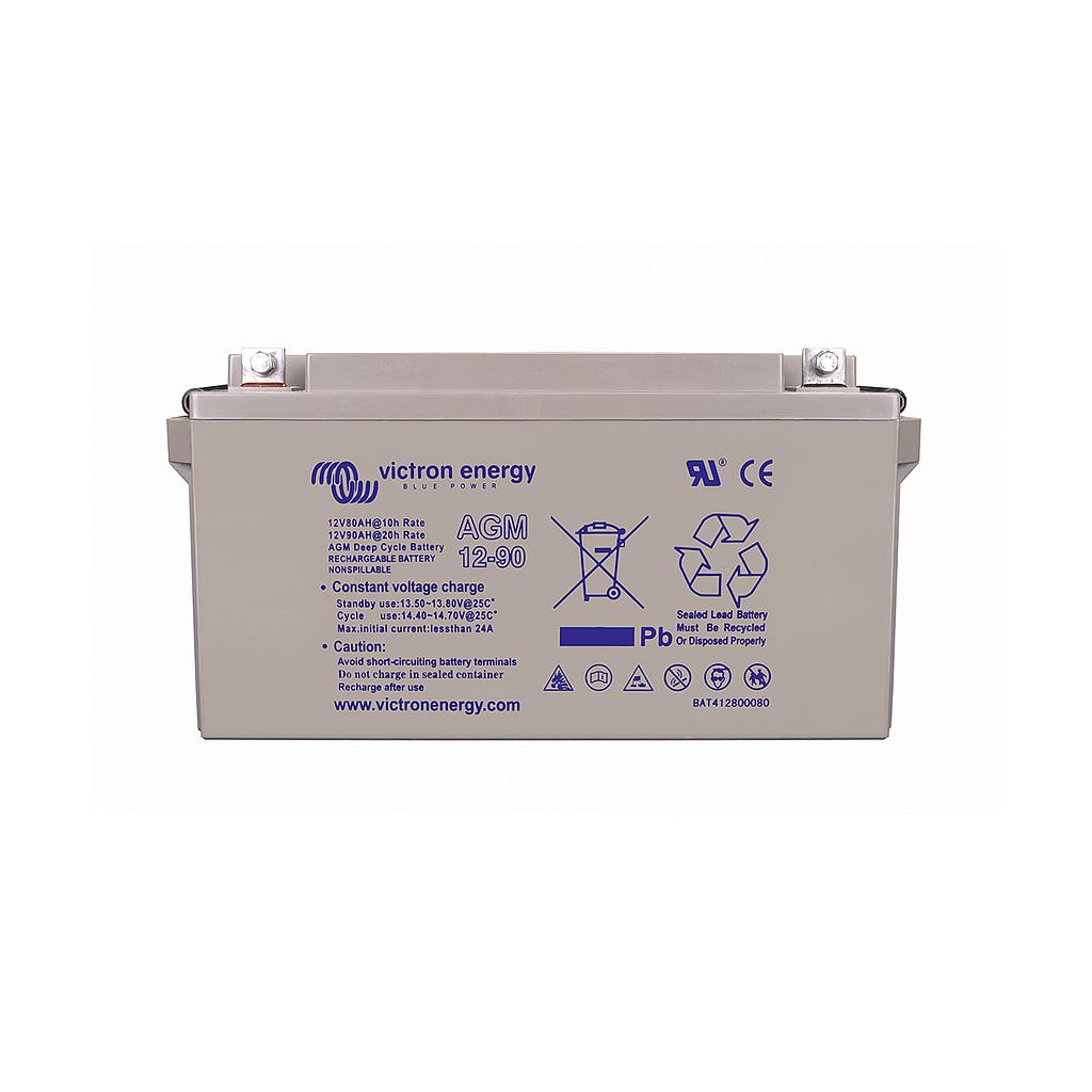 Victron 12V 90Ah Deep Cycle AGM Battery (M6)
