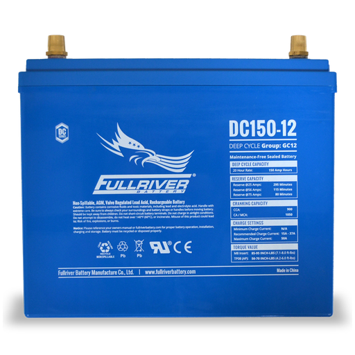 [DC150-12] Fullriver DC 12V 150Ah AGM Battery
