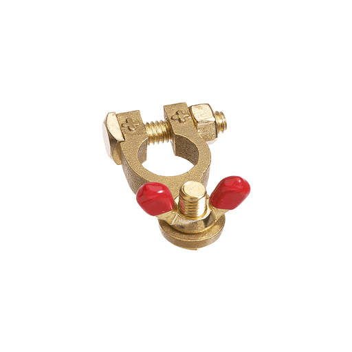 [BT14-P1] Projecta 8mm Wingnut Brass Positive Terminal (Blister 1)