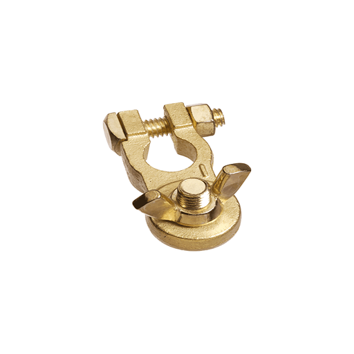 [BT14H-N1] Projecta 10mm Heavy Duty Wingnut Brass Negative Terminal (Blister 1)