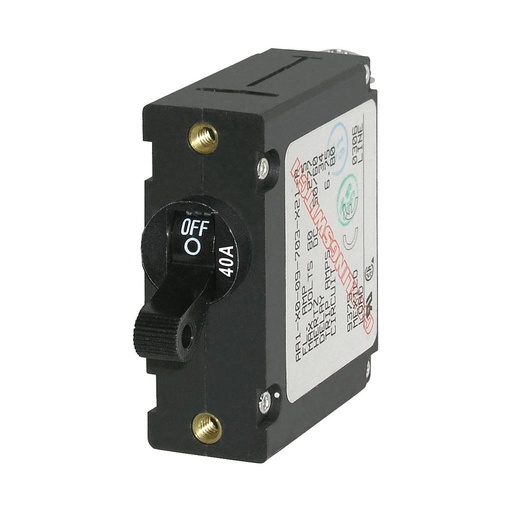 [BS-7224B] Bluesea Circuit Breaker AA1 Toggle 40A Black