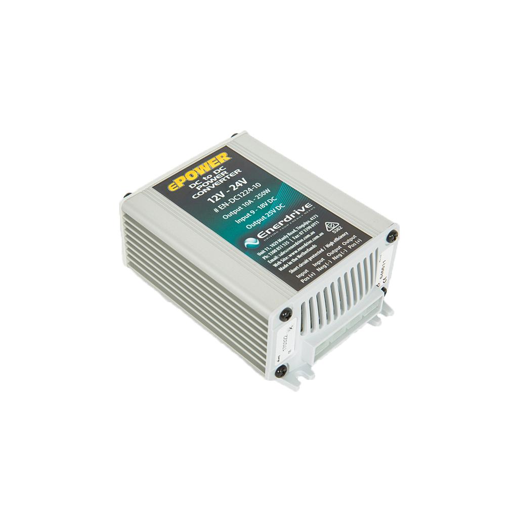 Enerdrive 12V-24V to 25V/10A DC-DC Converter